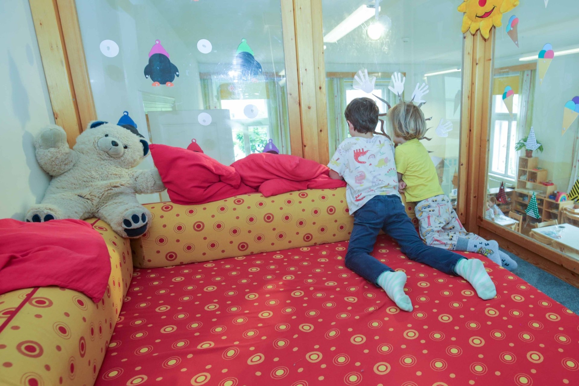 Ausblicke im Ruhebereich