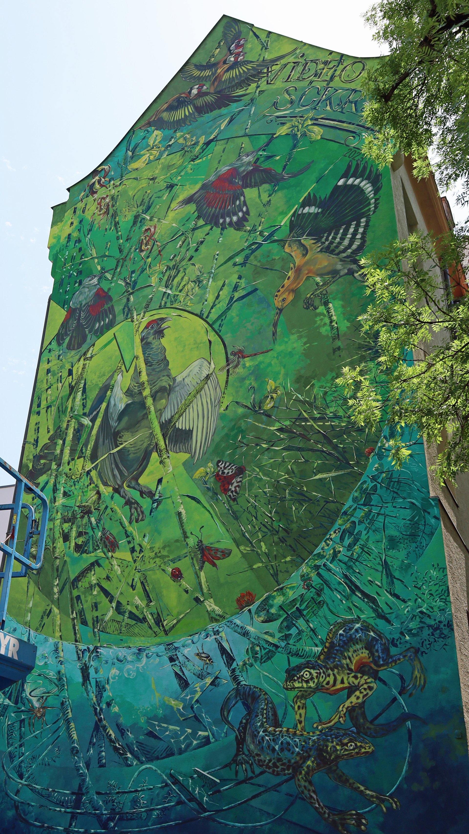 Streetart Stipendium 2022: Julia Heinisch und Frederic Sontag alias „Video.Sckre“