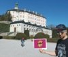 Thomas Schafferer davanti al castello di Ambras