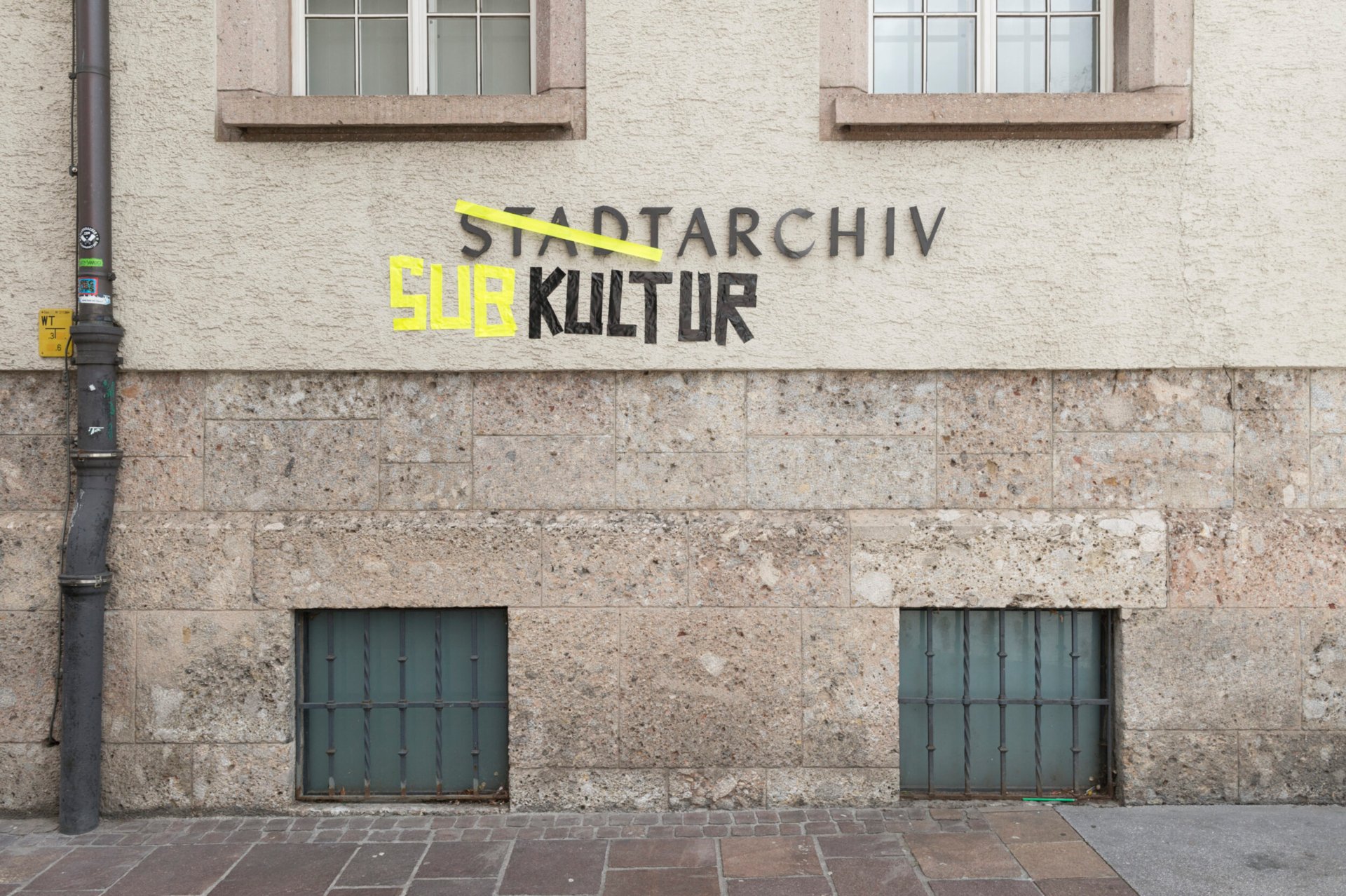 Wir / / Hier. Die sogenannte Subkultur