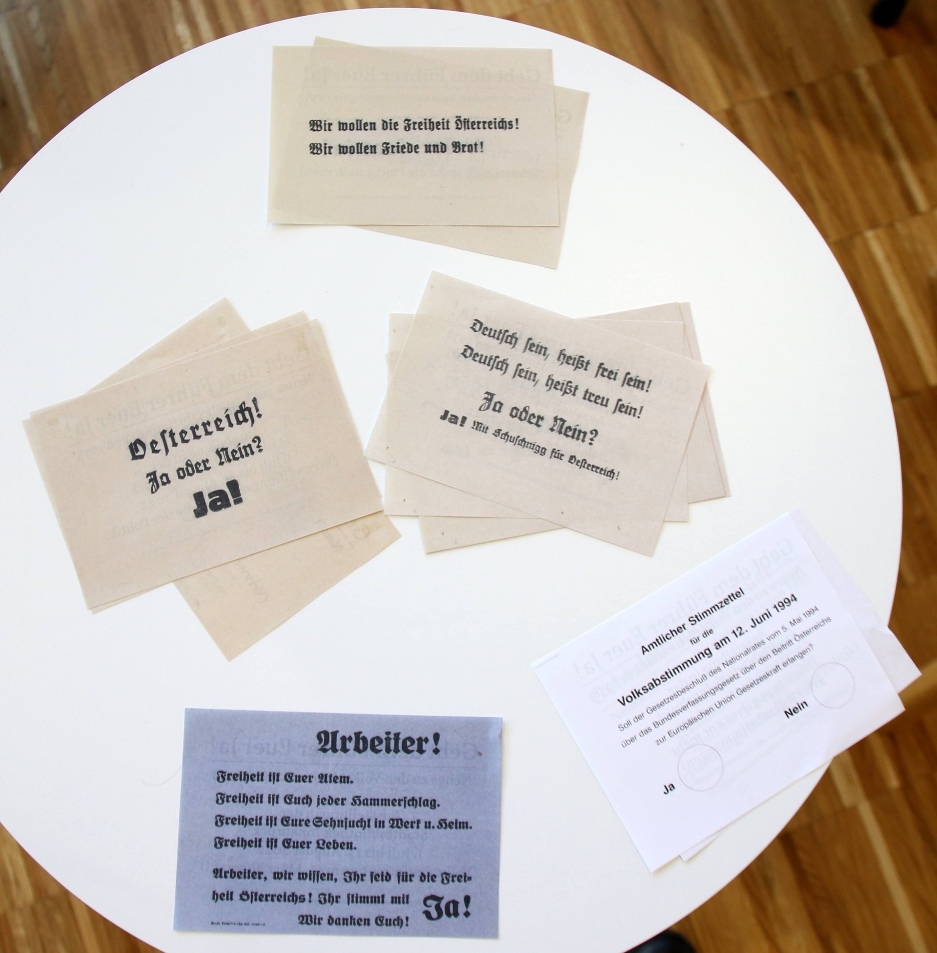 Gebt dem Führer euer Ja! Neues zu den Volksabstimmungen des Jahres 1938